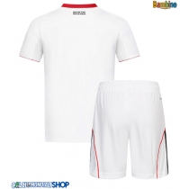 Maglie da calcio Eintracht Frankfurt Seconda Maglia Bambino 2025-26 Manica Corta (+ Pantaloni corti)